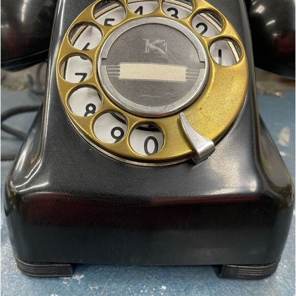 Vintage Kellogg Red Bar 1,000 Series, Bakelite Body Working Telephone Landline - Picture 6 of 8